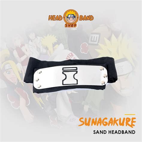 naruto sand village headband.